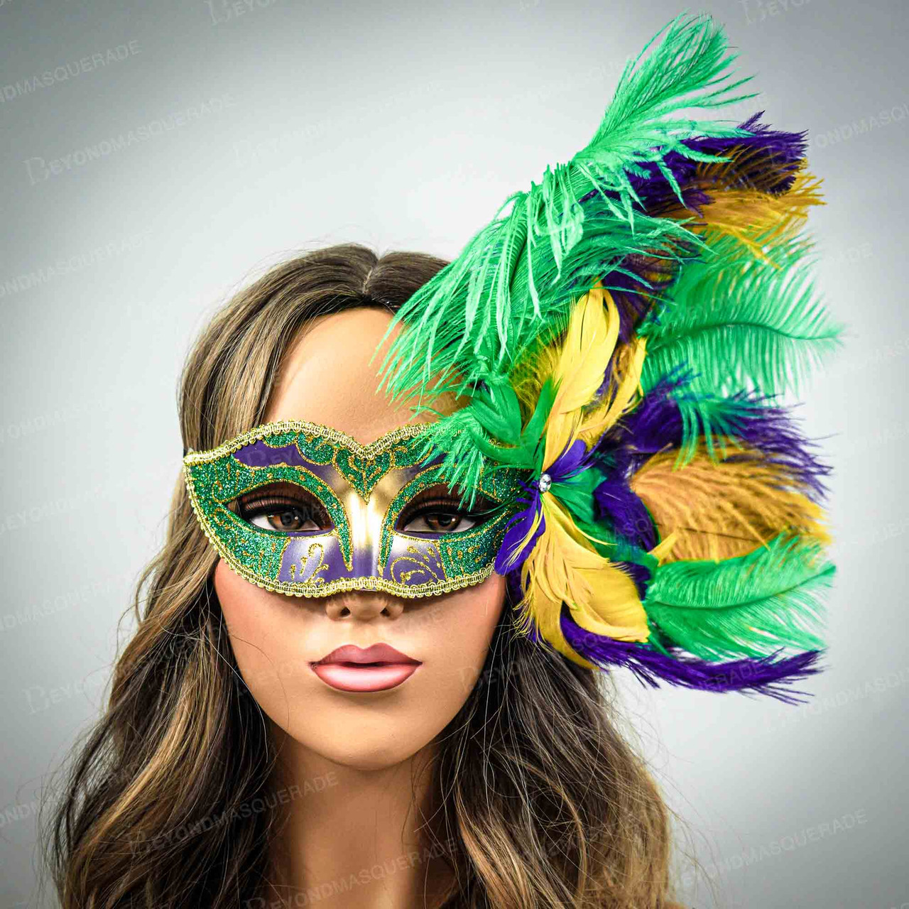 Halloween Mardi Gras Masquerade Masks ...